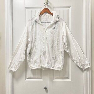 The North Face Packable Translucent  Windbreaker White – L